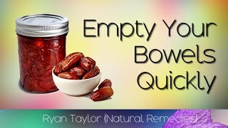 Dates and Plums Empty Your Bowels Fast [upl. by Ecinom]