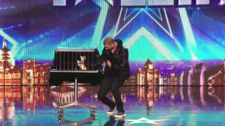 Darcy Oake brings down the house on Britains Got Talent [upl. by Nirre]