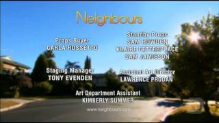 Neighbours 2011 Closing Credits Long Version [upl. by Christiana]