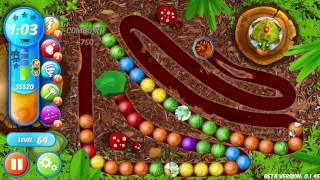 Woka Woka Marble Shooter  Level 64 [upl. by Anayit381]