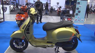 Piaggio Vespa GTS Super 300 Motorcycle 2023 Exterior and Interior [upl. by Tillford]