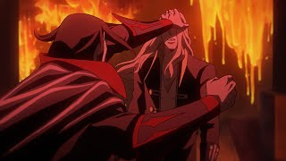 Alucard vs Dracula  Castlevania Season 2 [upl. by Abbotsen]