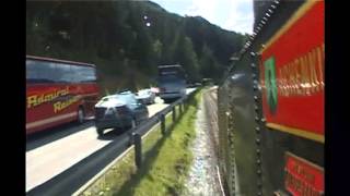 Achenseebahn  a cogwheel railway in Austria Cab ride [upl. by Grimaud689]