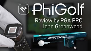 PhiGolf Simulator amp Swing Analyzer Review by PGA Pro John Greenwood [upl. by Eenwat]