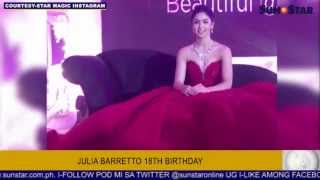 Julia Barretto 18th birthday [upl. by Semajwerdna995]