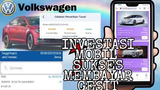 💵REVIEW WEBSITE VOLKSWAGEN  WEBSITE INVEST PENYEWAAN MOBIL ONLINE DI HP  PROFIT SUDAH DITINGKATKAN [upl. by Mcgean]