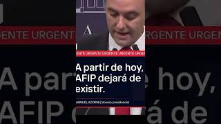 Chau AFIP parati milei viralvideo [upl. by Pyszka]