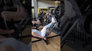 leg press 45⁰ unilateral [upl. by Ynnam]