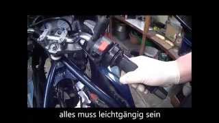 Yamaha XJ 600 S Diversion Ventilspieleinstellung 33 [upl. by Marthe]