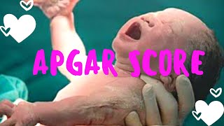 APGAR Score  Immediate Assessment Of Newborn  Initial Newborn Assessment With Example [upl. by Lazare771]