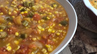 Vegetarian Goulash Summer Soup [upl. by Carrnan154]