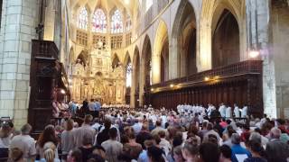 Peuple de prêtres  Cathédrale St Etienne à Toulouse [upl. by Yarrum440]