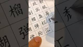 【神業】まるでフォントのような美文字を書く中国の少女 [upl. by Asilam686]