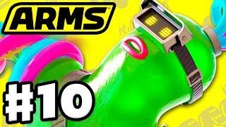 ARMS  Gameplay Walkthrough Part 10  Helix Party Matches Nintendo Switch [upl. by Aihsetan]