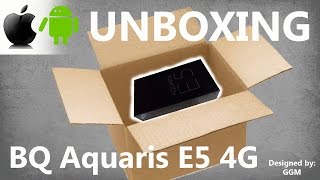 Unboxing BQ Aquaris E5 4G [upl. by Claud939]