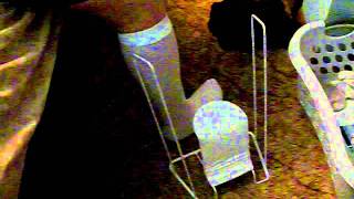 9111 Demonstration of Mediven Big Butler Comp Sock Aid [upl. by Heffron668]