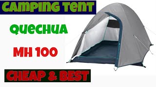 Quechua Camping tent heavy rain test  Review  Decathlon  2021 [upl. by Hterag]