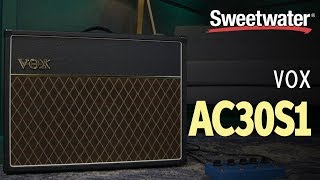 Vox AC30S1 30watt 1x12quot Tube Combo Demo [upl. by Timoteo]