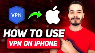 How To Use a VPN On ANY iPhone 2023  iPhone VPN Setup [upl. by Sucrad]