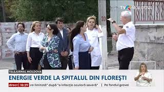 Energie verde la Spitalul Raional din Florești [upl. by Malissa346]