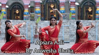 apsaraaali  Dance Cover  By Anwesha Bhatia ❤️ [upl. by Itram]