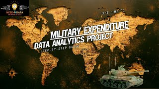 Military Expenditure Data Analysis Project  StepbyStep Guide [upl. by Jinny]