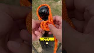 Bowline on a bight knot around a pole [upl. by Carlene]