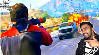 ROBBERY AT HIGHWAY IN GTA 5 GAMEPLAY gta grandtheftauto gta openworldgame gta5car [upl. by Merdith]