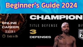 UFC 5 Online Career Starter Guide 2024 [upl. by Leohcin]