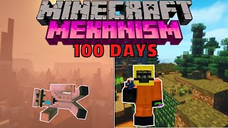 I Survived 100 Days TERRAFORMING AN ALIEN PLANET in Hardcore Minecraft [upl. by Suehtomit497]