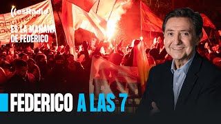 Federico a las 7 Los ultras revientan las manifestaciones contra la amnistía [upl. by Sexton320]