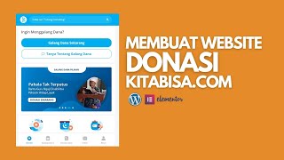 Tutorial  Cara Membuat Website Donasi 2022  Kitabisacom [upl. by Searby560]