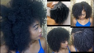 HOW TO Define your NATURAL CURLS 4C HAIR  Frizz Free  DisIsReyRey [upl. by Docile]