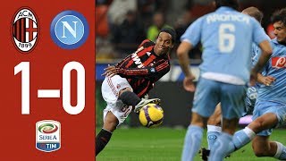 Milan 10 Napoli  Highlights  Ronaldinho GOAL [upl. by Agnimod459]