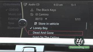 How to Use the BMW iDrive CD  MultiMedia System to Store Music [upl. by Pyne]