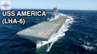 US Navys Newest Compact Aircraft Carrier  USS America [upl. by Dlaner]