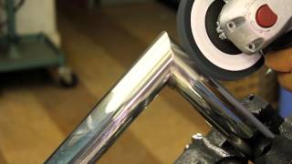 How to Finish a Welded Stainless Steel Tube in 3 Steps  Polish Finish [upl. by Eberhart95]