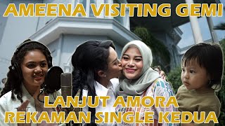 AMEENA JOGET CIKINI KE GONDANGDIA  LANJUT AMORA REKAMAN SINGLE KEDUANYA [upl. by Fermin]