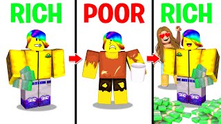 Roblox Rich to Poor to RICH 🤑😭🤑 [upl. by Dru645]