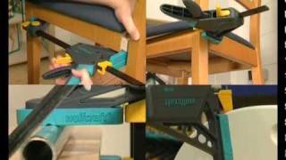 wolfcraft One Hand Clamp PRO GB [upl. by Ecyned]