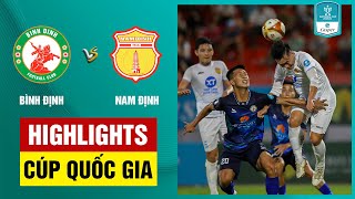 Highlights Bình Định  Nam Định  Trả giá đắt vì sai lầm hàng thủ chủ nhà ôm hận [upl. by Wailoo]