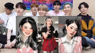 BTS REACTION Kika Kim BEST TikTok Compilation 2024 kikakim [upl. by Warfourd]