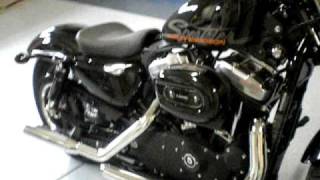 2010 Harley Davidson Sportster 48 walk around and review [upl. by Leahcimaj]