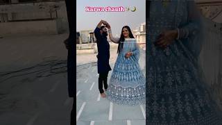 Love you patidev ji ❤️✨🌙 punjabisong love wedding karwachauth karwachauthspecial viralvideo [upl. by Nahttam865]