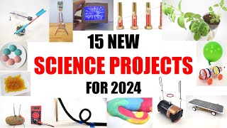 15 New Science Project Ideas for 2024 [upl. by Anertak]