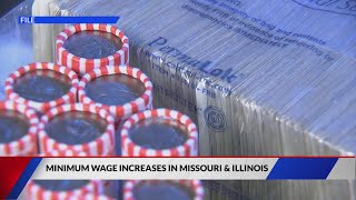 Minimum wage increases in 2024 for Missouri and Illinois workers [upl. by Adnawot892]