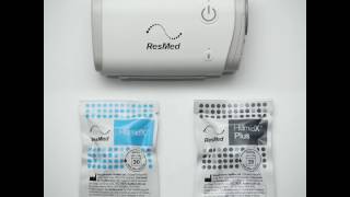 ResMed AirMini™  How to use HumidX amp HumidX Plus [upl. by Nepsa334]