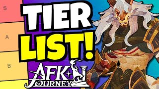 AFK Journey TIER LIST [upl. by Juta]