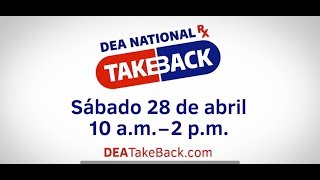 DEA Take Back Day 2018  Spanish CC [upl. by Itch]