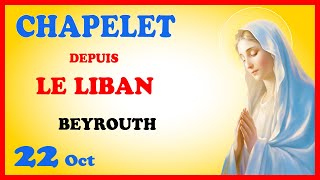 CHAPELET 🙏 Mardi 22 Oct  Mystères Douloureux [upl. by Nerraj]